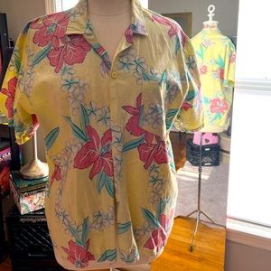 Vintage OP Hawaiian Button down